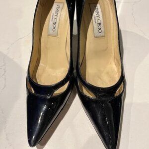 Jimmy Choo original pumps, nice heel, in great shape